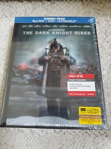 The Dark Knight Rises (Blu-ray/DVD) Target Exclusive Book, Lenticular Cover! New - Picture 1 of 5