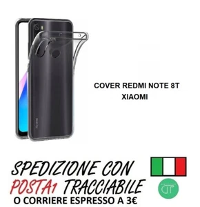COVER CUSTODIA PER XIAOMI NOTE 8T TRASPARENTE TPU MORBIDA ULTRASLIM - Imagen 1 de 4