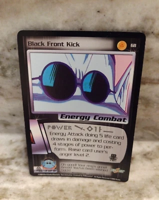 DBZ CCG Score Black Front Kick Saiyan Saga 68 - Image 1 of 2