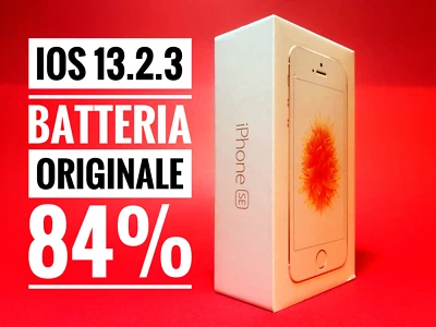 Apple iPhone SE 1st gen. - 32GB - Oro Rosa (Model A1723 - MP852DN/A) iOS 13.2.3 - Immagine 1 di 4