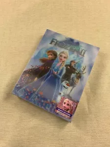 FROZEN II 2 DOUBLE LENTICULAR STEELBOOK OST NO 4K / BLU-RAY BLUFANS FANATICS #1 - Picture 1 of 4