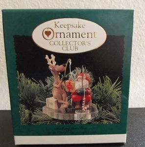 1995 Hallmark Keepsake Ornament Collector's Club Fishing for Fun Ornament Rodney - Picture 1 of 1