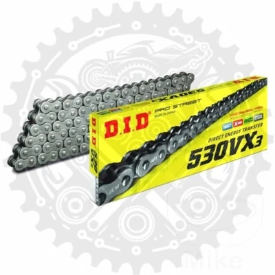 Nueva cadena DID X-Ring 530 VX3 110 para Suzuki GS 450 E Foto 1 de 4