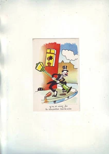 carte ancienne illustrée - humour - - Picture 1 of 2