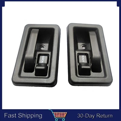 Manija de puerta interior delantera izquierda derecha para Jeep Wrangler TJ YJ Renault 87-06 Foto 1 de 4