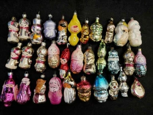 1000 to choose from soviet russia christmas tree ornaments vintage glass toys  - Picture 1 of 24