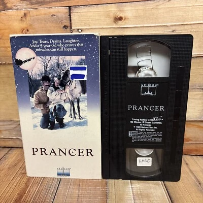 Prancer VHS VCR Video Tape Used Sam Elliott Foto 1 de 4