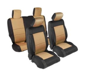 Smittybilt Neoprene Front and Rear Seat Cover Kit For 13-18 Jeep Wrangler JK 2Dr - Picture 1 of 4