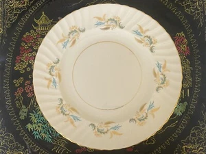 Royal Adderley By Ridgeway Potteries Ltd Dinner Plates Golden Rhapsody set of 6 - Picture 1 of 5