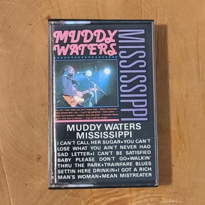MUDDY WATERS - Mississippi Cassette Tape (Italian Import) - Cleo CL 914983 - Image 1 of 4