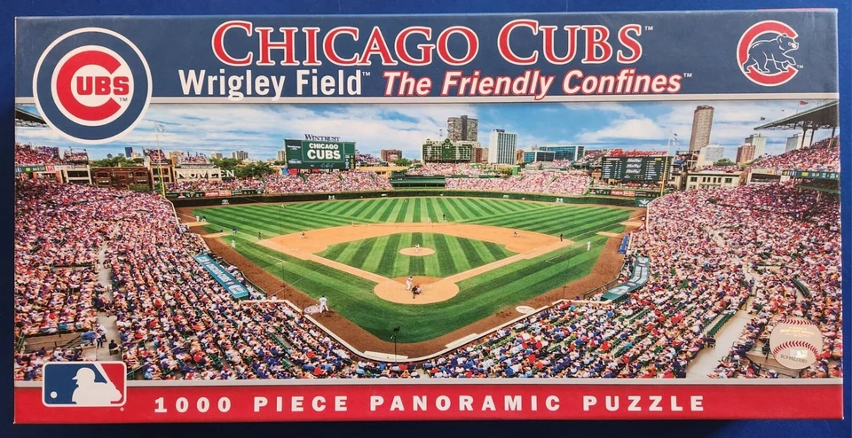 MasterPieces Panoramic MLB Jigsaw Puzzle Chicago Cubs Wrigley Field 1000 Pcs