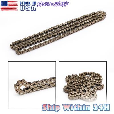 Cadena de levas 158 eslabones para Kawasaki 90-05 KLR250 85-89 KL250 87-04 KSF250 MOJAVE UN Foto 1 de 4