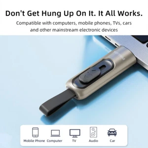 Philips 128GB USB 3.2 Flash Drive High-Speed Data Transfer for Photos Music File - Afbeelding 1 van 14