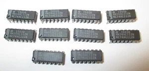 10 Pcs  National MM74HC112N Dual J-K Flip-Flops Preset Clear Dip-16 IC - Picture 1 of 1