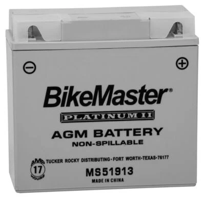 Batería BikeMaster AGM 12V Platinum para BMW K1200RT 2005-2013 gris 51913-FA Foto 1 de 3