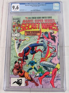 Marvel Super Heroes: Secret Wars #3 CGC 9,6 WP 1984 Marvel Comics 4251605018 - Imagen 1 de 4