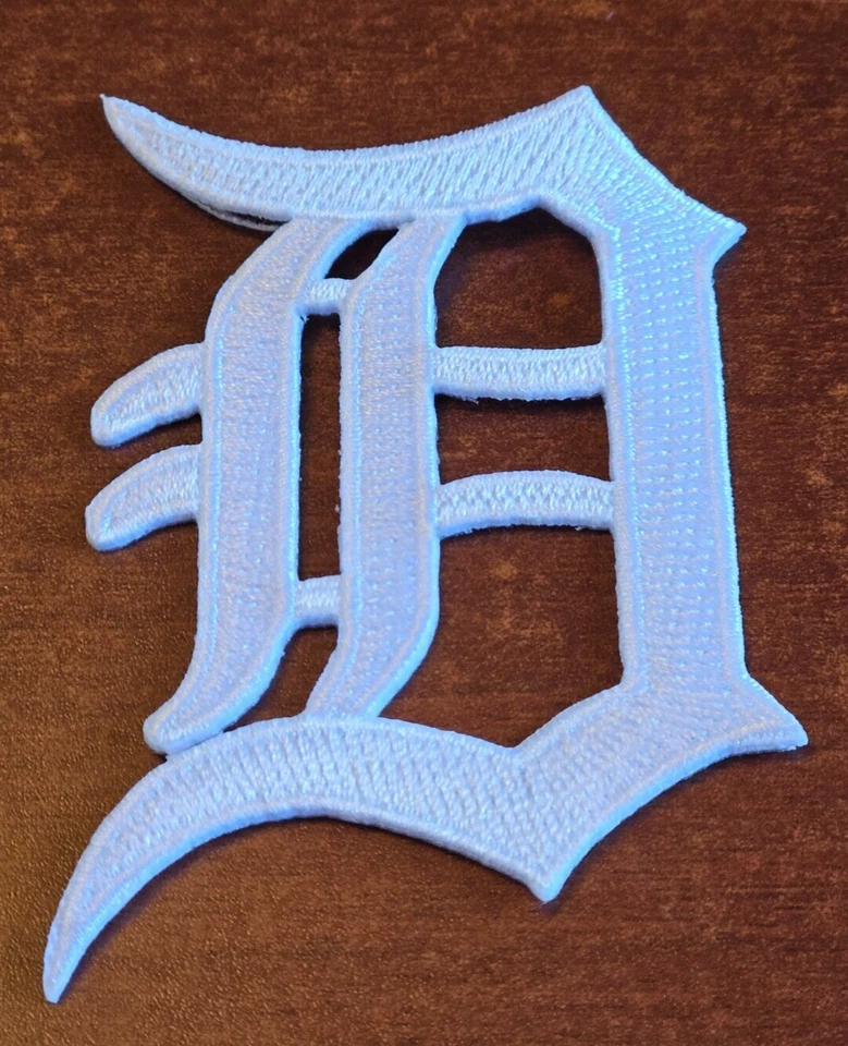 Detroit Tigers 3”X2” Iron On Embroidered Patch FREE Shipping!! - Image 1 of 1