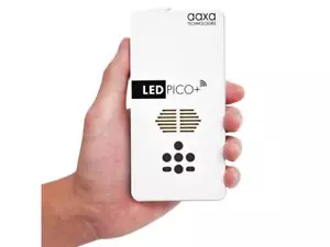 AAXA LED Pico+ MAX Mini Projector, 2.7 Hour Battery, DLP 1080P, Wireless Mirrori - Picture 1 of 12