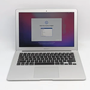 Apple MacBook Air 2017 13.3" Intel Core i5-5350U 128GB SSD 8GB RAM Silver A1466 - Picture 1 of 9