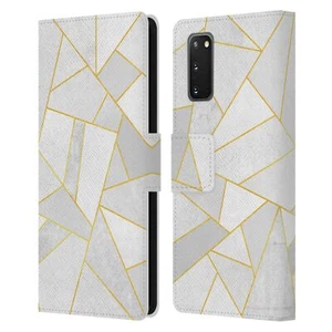 ELISABETH FREDRIKSSON STONE COLLECTION LEATHER BOOK CASE FOR SAMSUNG PHONES 2 - Picture 1 of 13
