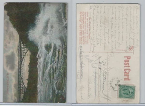 Postkarte, New York, Niagarafälle, 1910 Marshville Stempel - Bild 1 von 1