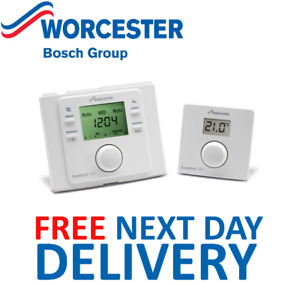 Worcester Bosch Comfort I RF Twin Channel Programmer Thermostat 7733600001 NEW