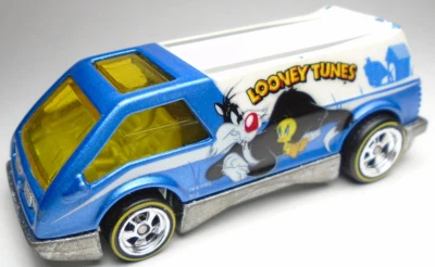 2012 HOT WHEELS DREAM VAN XGW LOONEY TUNES СИЛЬВЕСТР ТВИТТИ СИНИЙ ФУРГОН 2 7/8 ДЮЙМА - Изображение 1 из 4