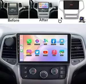 For 2011 2012 2013 Jeep Grand Cherokee Stereo Radio Navi Apple CarPlay Android12 - Picture 1 of 13