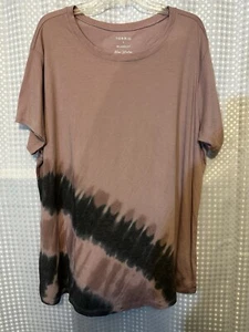Torrid Women's Classic Fit Tie Dye Jersey Relaxed Fit Size 1 Short Sleeve Tee - Picture 1 of 3