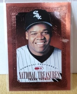 1997 Donruss Preferred National Treasures Frank Thomas, #168 - Picture 1 of 2