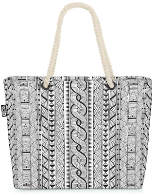 VOID Tasche Geometrisch Tribal afrikanisch nahtlos ornament abstrakt - Bild 1 von 3