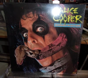 Alice Cooper Constrictor LP 1986 MCA-5761 MEGA RARE SEALED PROMO !!!! - Picture 1 of 3