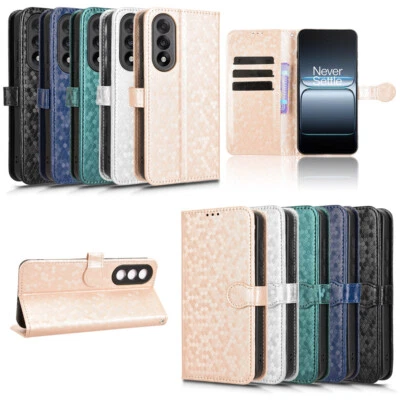 Fashion Flip Leather Wallet Stand Card Slots Soft Case Cover For OnePlus Nord 5 - Image 1 of 4