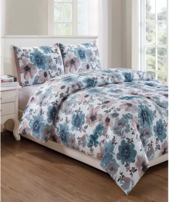 Hallmart Collectibles Brigitta 3 piezas Juego de edredón completo/queen Foto 1 de 4