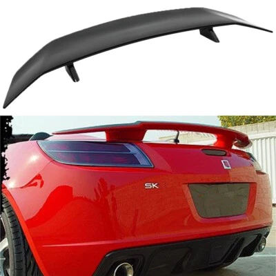 Alerón trasero de 47" negro brillante estilo GT alerón de carreras para Saturn SL1 SC1 SC2 Foto 1 de 4