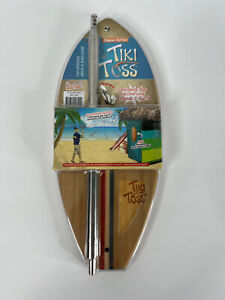 Tiki Toss Game Deluxe Edition Bamboo Outdoor Family Hook Ring NEW IN PACKAGE