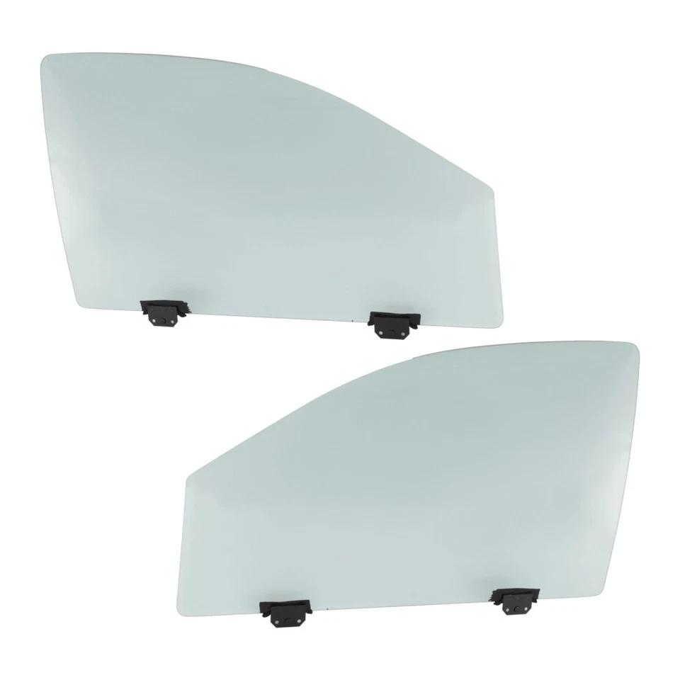 For Chrysler Aspen 2007-2009 Door Glass Driver And Passenger Side | Pair | Front - Image 1 of 4