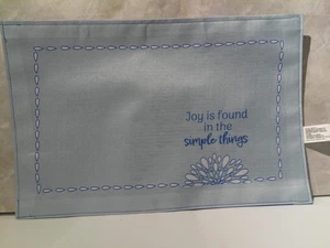 Colchonetas reversibles azules (4) Home Collection/11X17/se encuentra alegría - Imagen 1 de 3