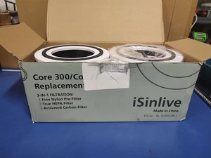 iSinlive Core 300/Core300-P Replacement Filter Air Purifier 3 in 1 Filtration (C - Picture 1 of 5
