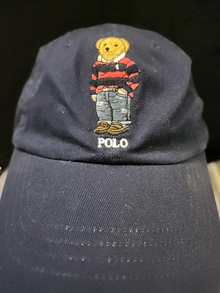 Polo Ralph Lauren Hombres Polo Oso Sarga Gorra de Pelota Azul Talla Única Ajustable  Foto 1 de 4