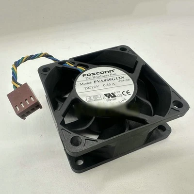 1 PCS New Foxconn PVA060G12N DC12V 0.55A 4Pin PWM Cooling Fan#QW - Image 1 of 3
