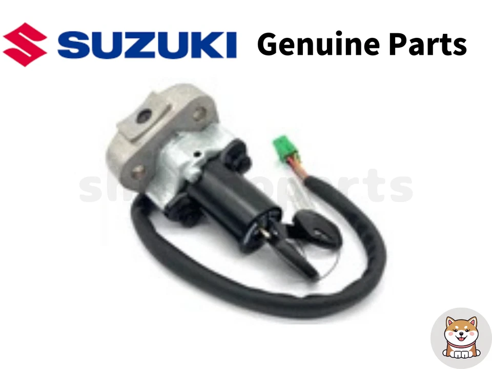 Suzuki Genuine 1998 - 2020 DR650SE IGNITION SWITCH ASSY W 2 KEYS 37100-04F00 - Image 1 of 1