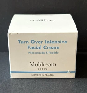 Crema facial intensiva Muldream Turn Over niacinamida y péptido cuidado de la piel coreano - Imagen 1 de 8
