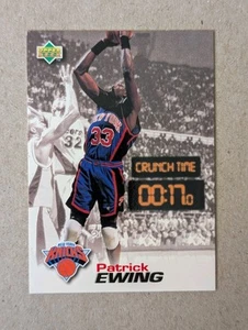 1997-98 Upper Deck Nestle Slam Dunk - Crunch Time Patrick Ewing #CT 21 - Picture 1 of 2