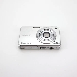 Sony Cyber-shot DSC-W560 Digital Camera Silver - Picture 1 of 7