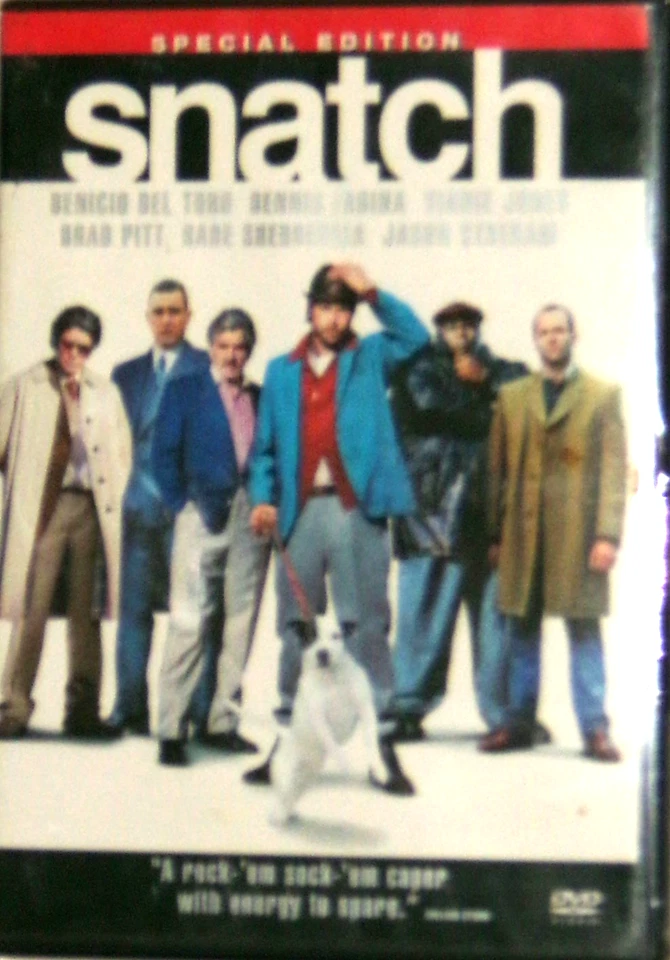 Snatch, Special Edition, Brad Pitt, Jason Statham, 2001, DVD, NF/NF+ - Image 1 of 1