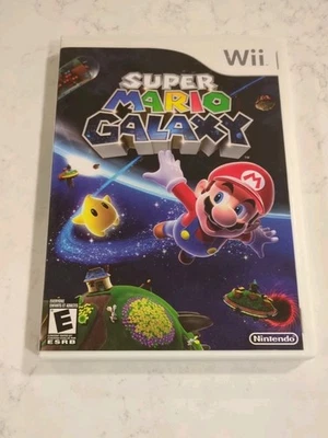 Super Mario Galaxy (Nintendo Wii, 2007) CIB Complete With Manual - Image 1 of 4