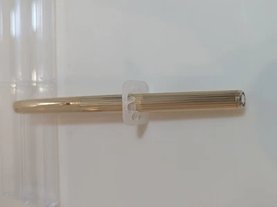 Pluma Estilográfica Montblanc Noblesse Oro 14K F Nuevo en Caja 585 Limpia Corte Diamante Rayas Foto 1 de 4