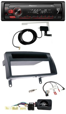 Pioneer 1DIN USB DAB MP3 Lenkrad Autoradio für Toyota Corolla E12 2001-2007 dunk - Bild 1 von 4