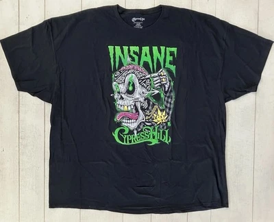 Camiseta Oficial Cypress Hill Insane Skull Rap Rapper 4XL Negra Nueva Foto 1 de 4